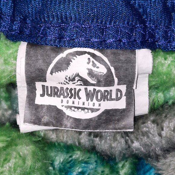 Jurassic World Dominion T-Rex Dinosaur Throw Blanket 48” X 36” - Picture 5 of 6
